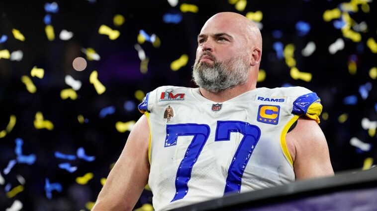 former-rams-star-says-he’s-keeping-tabs-on-aaron-donald-return-after-myles-garrett-trade