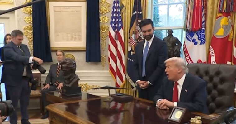 president-trump-congratulates-nyc-mayor-mamdani-for-securing-victories-for-‘3-solid-communists’-in-democrat-primaries