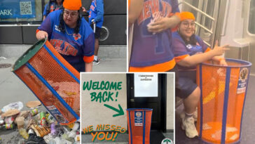 ‘incredibly-stupid’-jpmorgan-dei-exec-hit-with-more-fines-as-nyc-sanitation-recovers-stolen-knicks-garbage-can