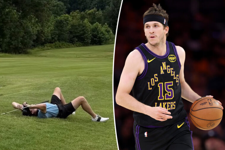austin-reaves’-girlfriend-shares-lakers-star’s-priceless-golf-course-reaction-to-$185-million-contract