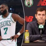 celtics’-brad-stevens-non-committal-on-jaylen-brown’s-future-in-awkward-giannis-antetokounmpo-trade-fallout