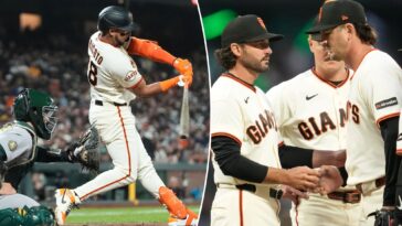 tyler-mahle-shines,-giants-walk-off-a’s-with-two-homers-in-ninth