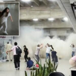 historic-venezuela-earthquake-has-frightened-travelers-fleeing-as-airport-ceiling-partially-collapses,-harrowing-video-shows