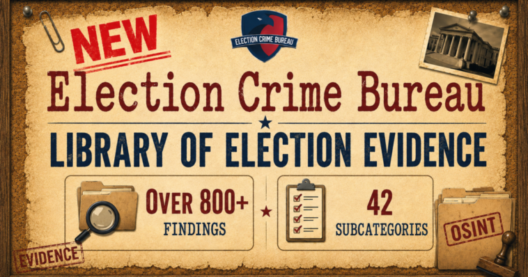 new-library-of-election-evidence-“attack-vectors”-—-election-crime-bureau-provides-800+-findings-in-42-categories