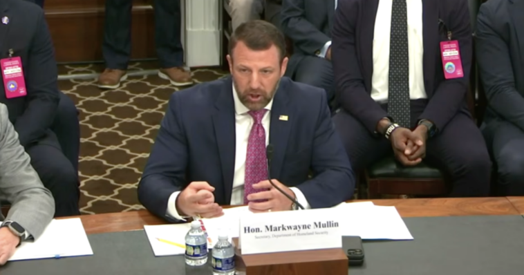 watch-live:-dhs-sec-markwayne-mullin-testifies-in-house-appropriations-committee-hearing