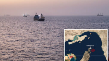 fears-in-strait-of-hormuz-as-tanker-struck-after-iran-warned-ships-to-turn-back