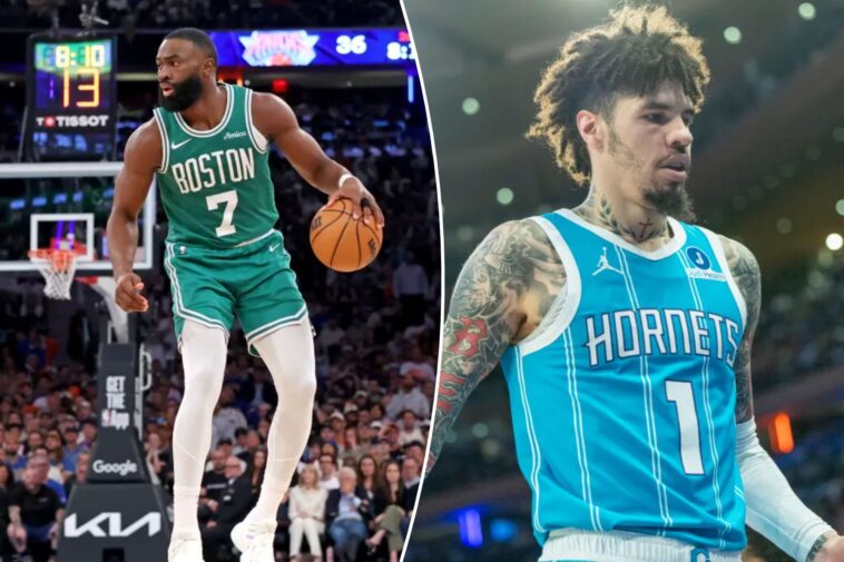 timberwolves-talked-jaylen-brown-with-celtics-before-lamelo-ball-bombshell-trade