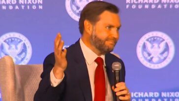 jd-vance-roasts-protesters-heckling-him-in-spanish-at-nixon-library:-‘use-a-language-i-actually-understand!’-(video)