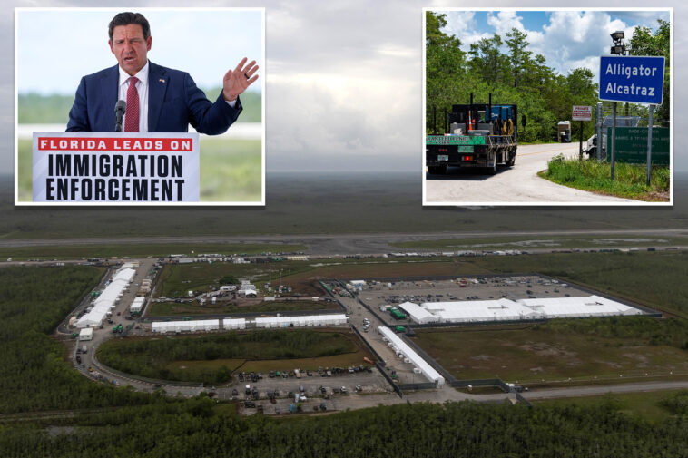 desantis-announces-closure-of-alligator-alcatraz-migrant-detention-center:-‘fulfilled-mission’