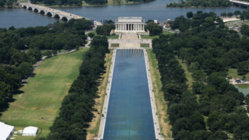 nps-court-filing-says-lincoln-memorial-reflecting-pool-was-slashed-with-knife