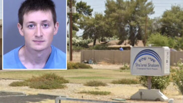 man-who-previously-pled-guilty-to-anti-jewish-threats-is-charged-with-hate-crime-for-defacing-synagogue