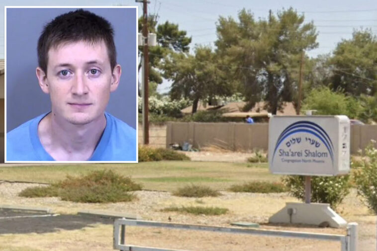 man-who-previously-pled-guilty-to-anti-jewish-threats-is-charged-with-hate-crime-for-defacing-synagogue