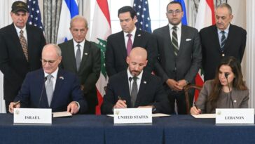 israel,-lebanon-sign-framework-peace-agreement-following-us-backed-negotiations