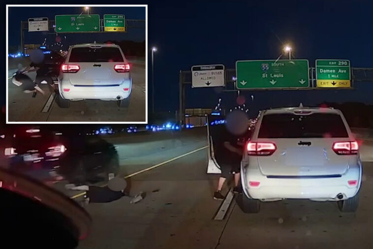 terrifying-video-shows-sicko-throw-female-driver-into-chicago-highway-—-just-inches-from-passing-cars