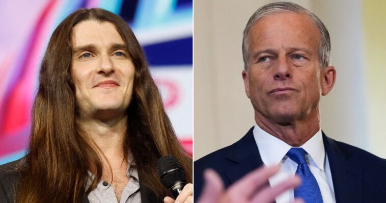 sen.-thune-outrages-maga-voters-by-booting-scott-pressler-from-gop-event-for-supporting-save-america-act