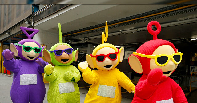 watch:-teletubbies-dance-for-lgbtq+-rights-at-beach-pride-party-at-cannes-lions,-leave-with-‘groupies-chasing-after-them’