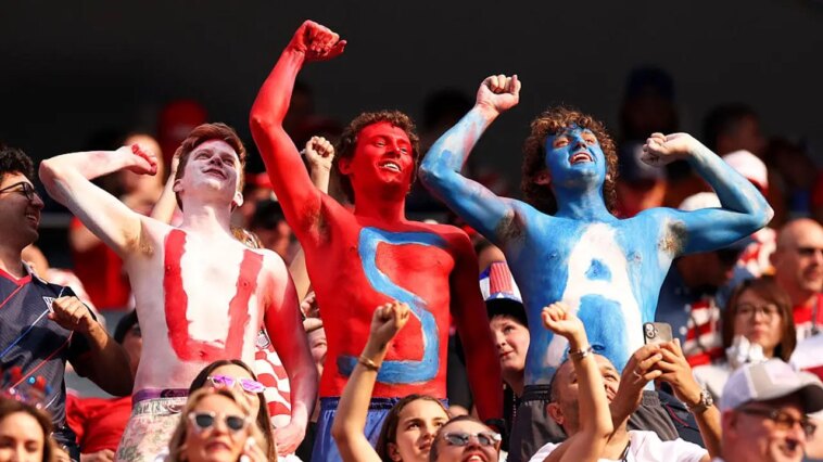 usa-fans-rage-at-kamala-harris-after-world-cup-stunner,-natalie-decker-hits-the-pool-&-more-caitlin-clark