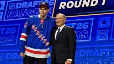 rangers-select-defenseman-alberts-smits-with-no.-5-pick-in-2026-nhl-draft