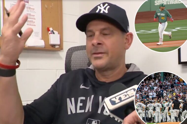 aaron-boone-quite-miffed-after-willson-contreras’-outburst-leads-to-benches-clearing:-‘ridiculous’