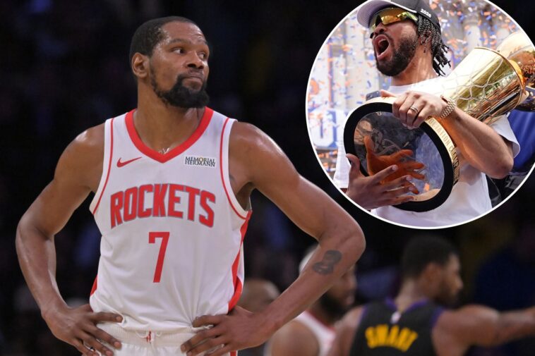 kevin-durant-shades-knicks-weeks-after-historic-nba-finals-win:-‘could-be-another-53-year-wait’