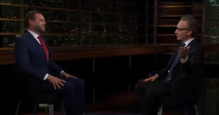 watch:-jd-vance-roasts-newsom-with-savage-one-liner-on-bill-maher’s-show-–-maher-then-reveals-he’ll-consider-supporting-vance-for-president-under-one-condition