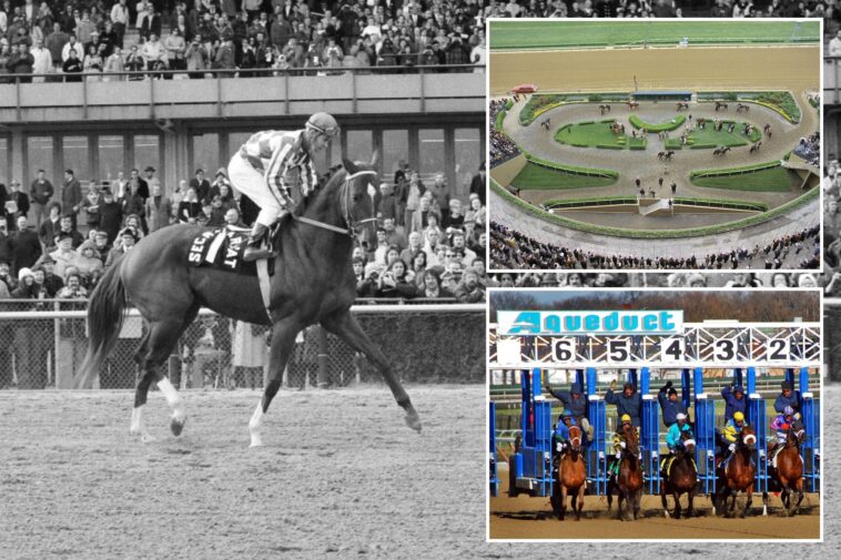 an-ode-to-much-maligned-aqueduct-as-sun-sets-for-good-on-historic-queens-track