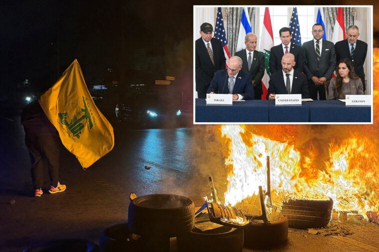 hezbollah-threatens-to-blow-up-lebanon-israel-peace-framework-as-protests-grip-beirut