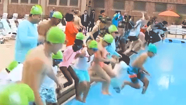 mamdani’s-suited-pool-plunge-overshadowed-by-political-clash-with-gop-gubernatorial-candidate