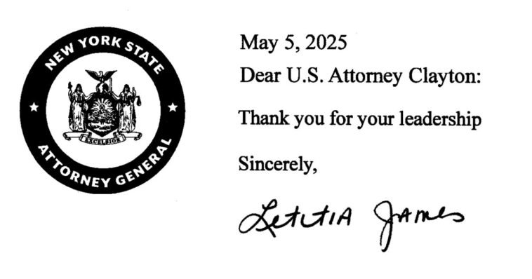 letitia-james-praised-jay-clayton-for-his-“leadership”-in-personal-letter,-as-maga-revolt-against-dni-nominee-intensifies