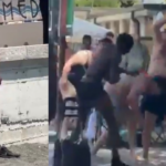 fafo:-italian-locals-pummel-african-menace-after-he-begins-m*sturbating-in-front-of-young-children-and-families-at-beach-in-genoa-(video)