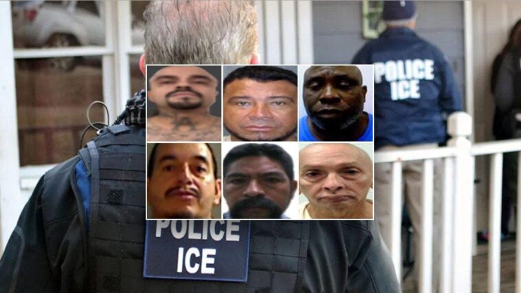 ice-arrests-15-illegal-immigrants-with-convictions-including-homicide,-rape-and-child-sex-crimes-over-weekend