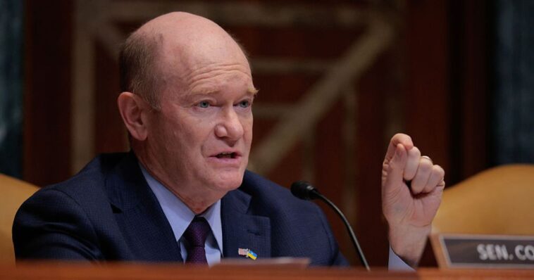 alert:-democrat-sen.-chris-coons-injured-in-car-accident,-transported-to-hospital-sunday