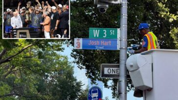 nyc-honors-knicks-with-temporary-street-signs-–-but-don’t-expect-them-to-last-long:-‘gone-by-11:58-tonight’