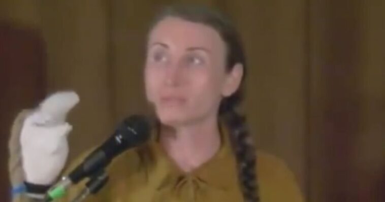unhinged-video:-transgender-former-prostitute-running-for-mayor-in-canada-uses-sock-puppet-during-campaign-speech