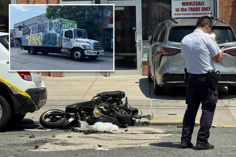 13-year-old-boy-on-back-of-scooter-killed-when-teen-pal-swerves-to-avoid-open-car-door:-nypd