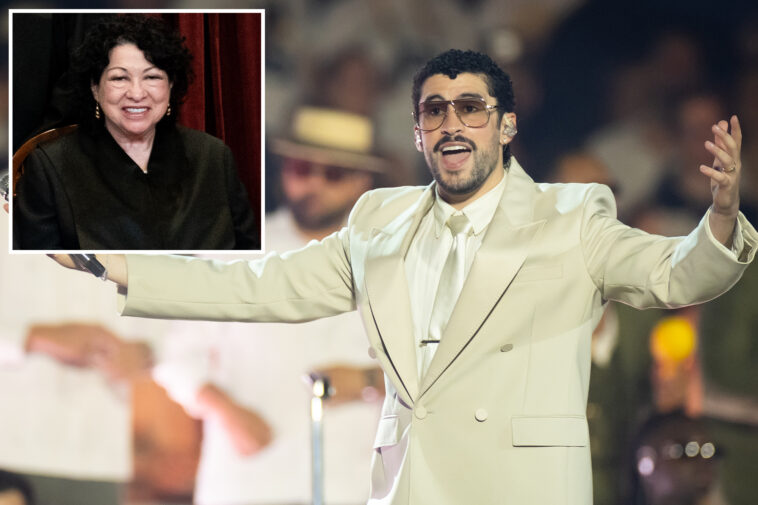 bad-bunny’s-record-label-gifted-supreme-court-justice-sonia-sotomayor-$4,000-in-concert-tickets