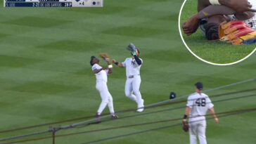 jazz-chisholm-jr.-exits-after-scary-collision-with-jasson-dominguez-in-yankees-injury-worry