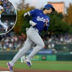 shohei-ohtani’s-long-homer-helps-lift-dodgers-past-a’s-in-wild-slugfest