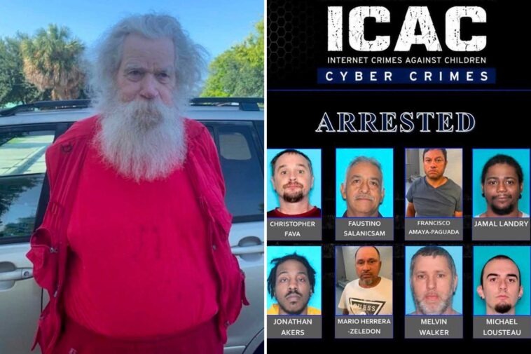 man-named-santa-claus-among-11-busted-in-undercover,-louisiana-child-sex-predator-sting