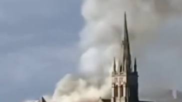northern-ireland:-historic-catholic-convent-near-st-patrick’s-tomb-destroyed-in-deliberate-fire-as-christian-europe-burns