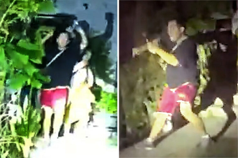 wild-footage-shows-crazed-la-assault-suspect-throw-knives-at-cops-before-police-shooting