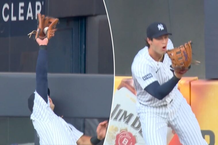 spencer-jones-in-disbelief-after-home-run-robbery-goes-wrong-in-disastrous-yankees-first-inning