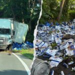 thousands-of-beer-cans-spill-across-connecticut-highway-after-tractor-trailer-overturns