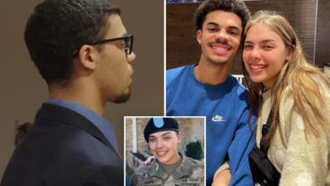 us-army-soldier-zarrius-hildabrand-emotionless-as-he’s-convicted-of-killing-wife,-covering-up-her-death