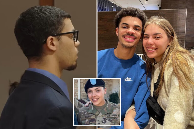 us-army-soldier-zarrius-hildabrand-emotionless-as-he’s-convicted-of-killing-wife,-covering-up-her-death
