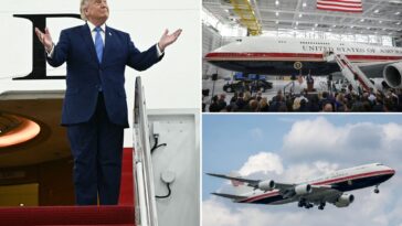 trump-takes-new-qatari-jet-for-test-flight-to-celebrate-america-250-—-and-another-president