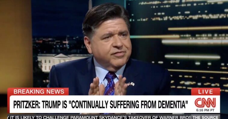 illinois-gov.-jb-pritzker-diagnoses-president-trump-with-‘dementia’-on-cnn-—-the-same-democrat-who-was-“all-in”-for-joe-biden