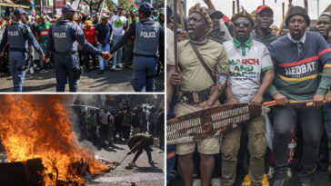more-than-900-protesters-arrested-in-south-african-anti-immigration-protest