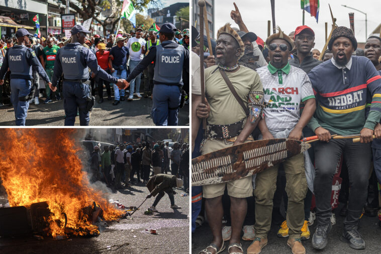 more-than-900-protesters-arrested-in-south-african-anti-immigration-protest