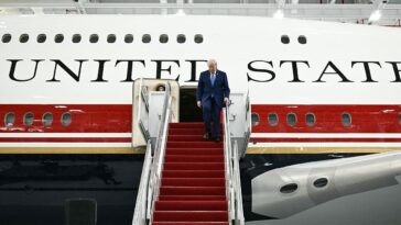 trump-takes-inaugural-flight-aboard-new-air-force-one-ahead-of-library-debut-honoring-famed-outdoorsman